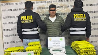 La Libertad: Cae con 300 cartuchos de dinamita ocultos en una camioneta