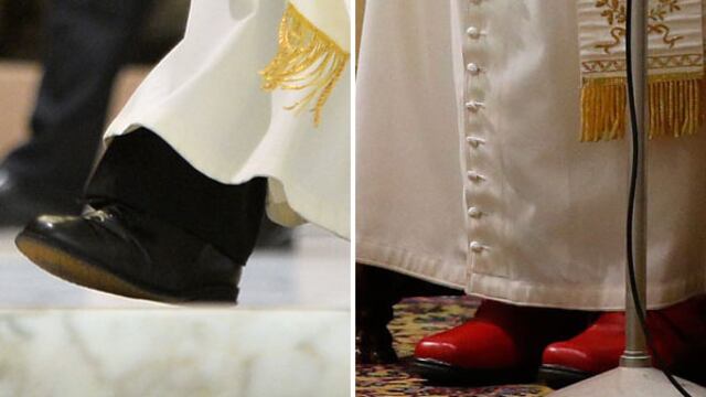 Francisco: Los zapatos humildes del nuevo Papa