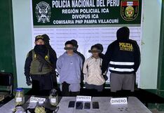 Ica: sujeto y menor de edad distribuían marihuana al menudeo por Villacurí