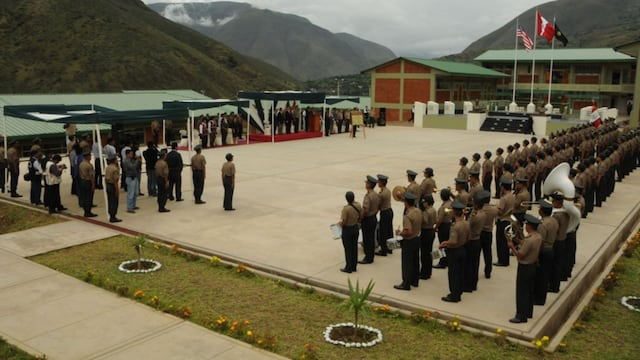 Intervienen Escuela Técnico Superior de la Policía Nacional en Santa María del Valle