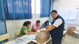 Tacna: Un total de 302,615 electores sufragarán hoy en 1,041 mesas de votación