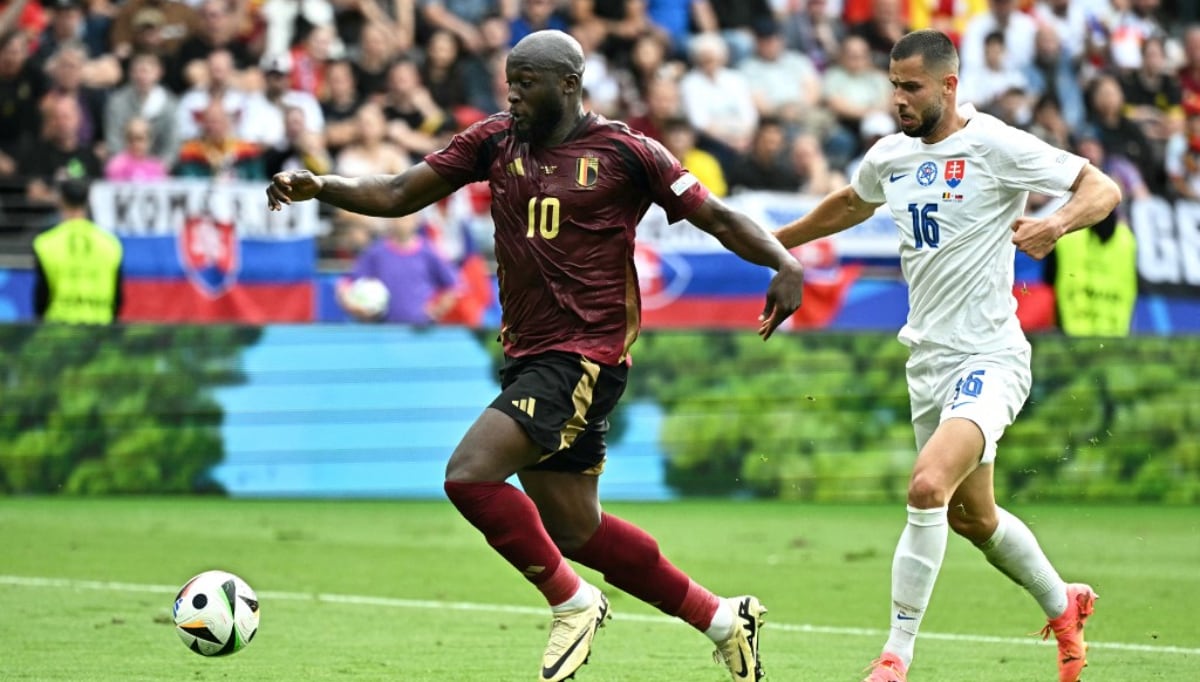 Bélgica vs. Eslovaquia por la Eurocopa 2024. (Foto: AFP)