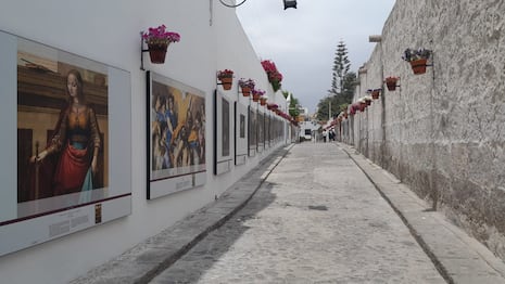 Arequipa: El arte del Museo del Prado conquista un pasaje de Yanahuara (VIDEO)