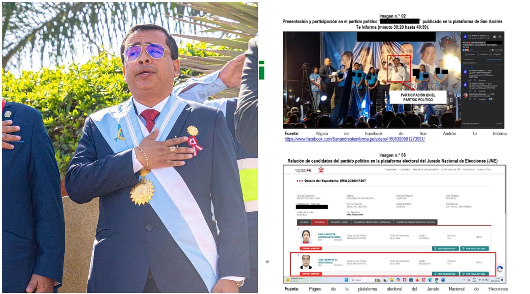 Pisco: Contraloría alerta que el alcalde distrital de San Andrés realiza proselitismo político