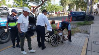 Piura: Adultos mayores resultaron heridos en un accidente de tránsito