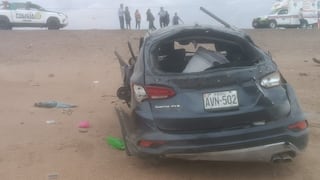 Tacna: Tres muertos y un herido en volcadura de camioneta con familia
