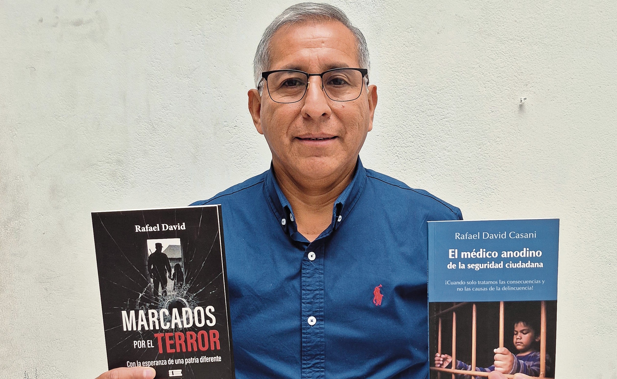 Rafael David Casani, especialista en seguridad ciudadana. Foto: Cortesía.