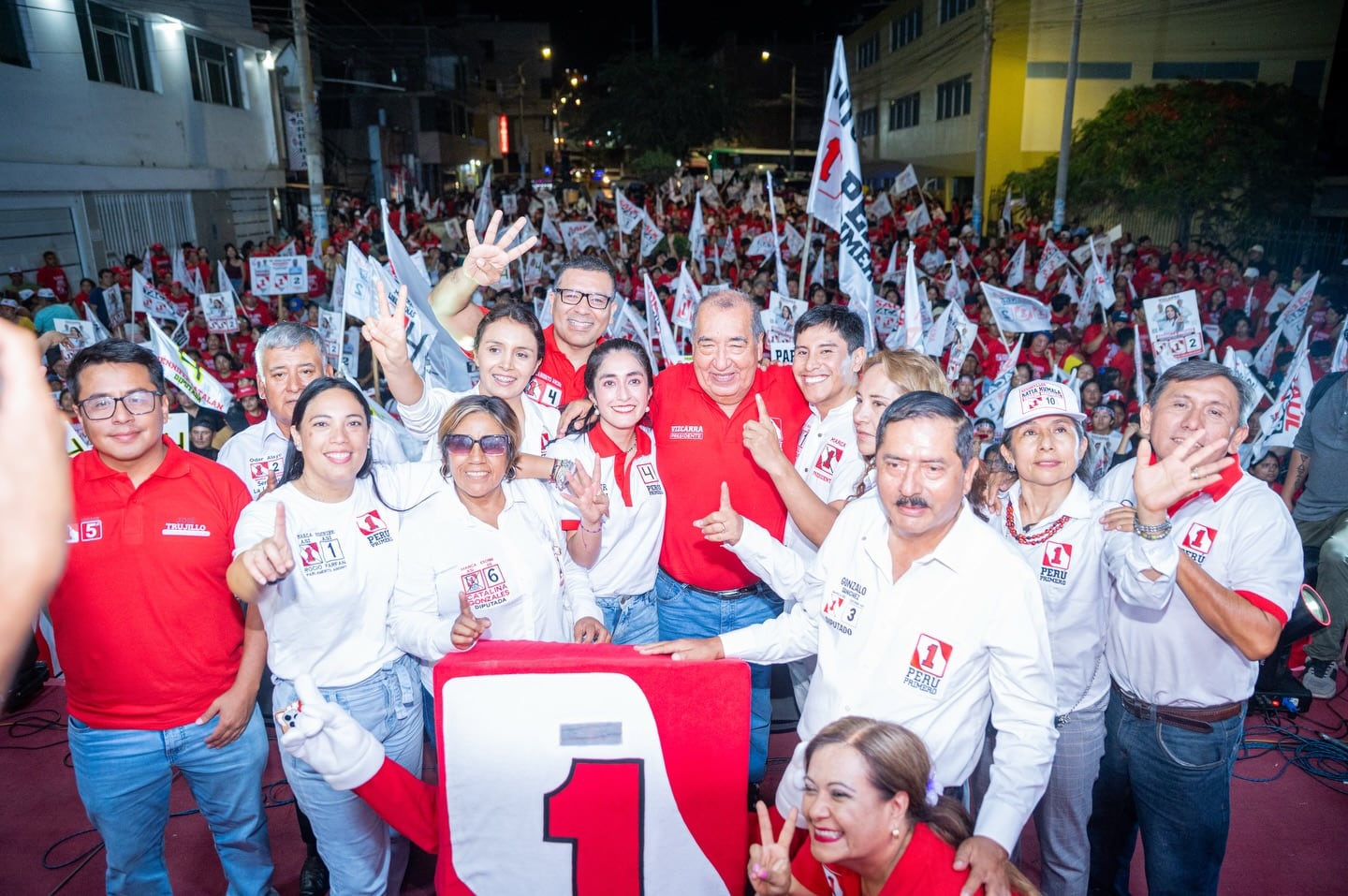 Lista de candidatos de Perú Primero. Foto: Perú Primero.