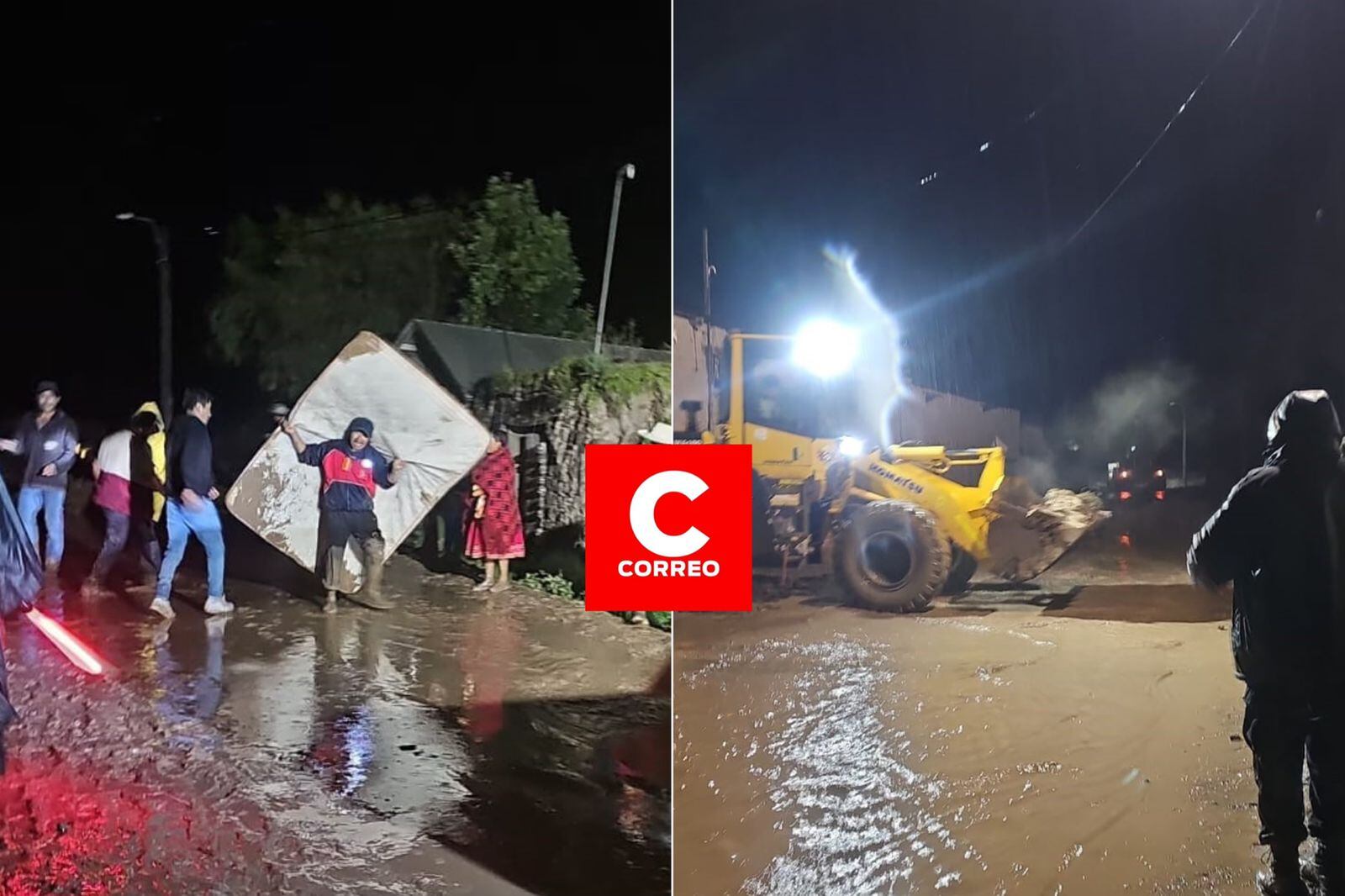 Pobladores perdieron sus pertenencias por el desborde del río. (Foto: Difusión)