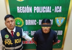 Capturan a sujeto con requisitoria vigente por hurto agravado en Ica