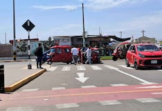 Chincha: transportistas auxilian a escolar atrapada en mototaxi volcada