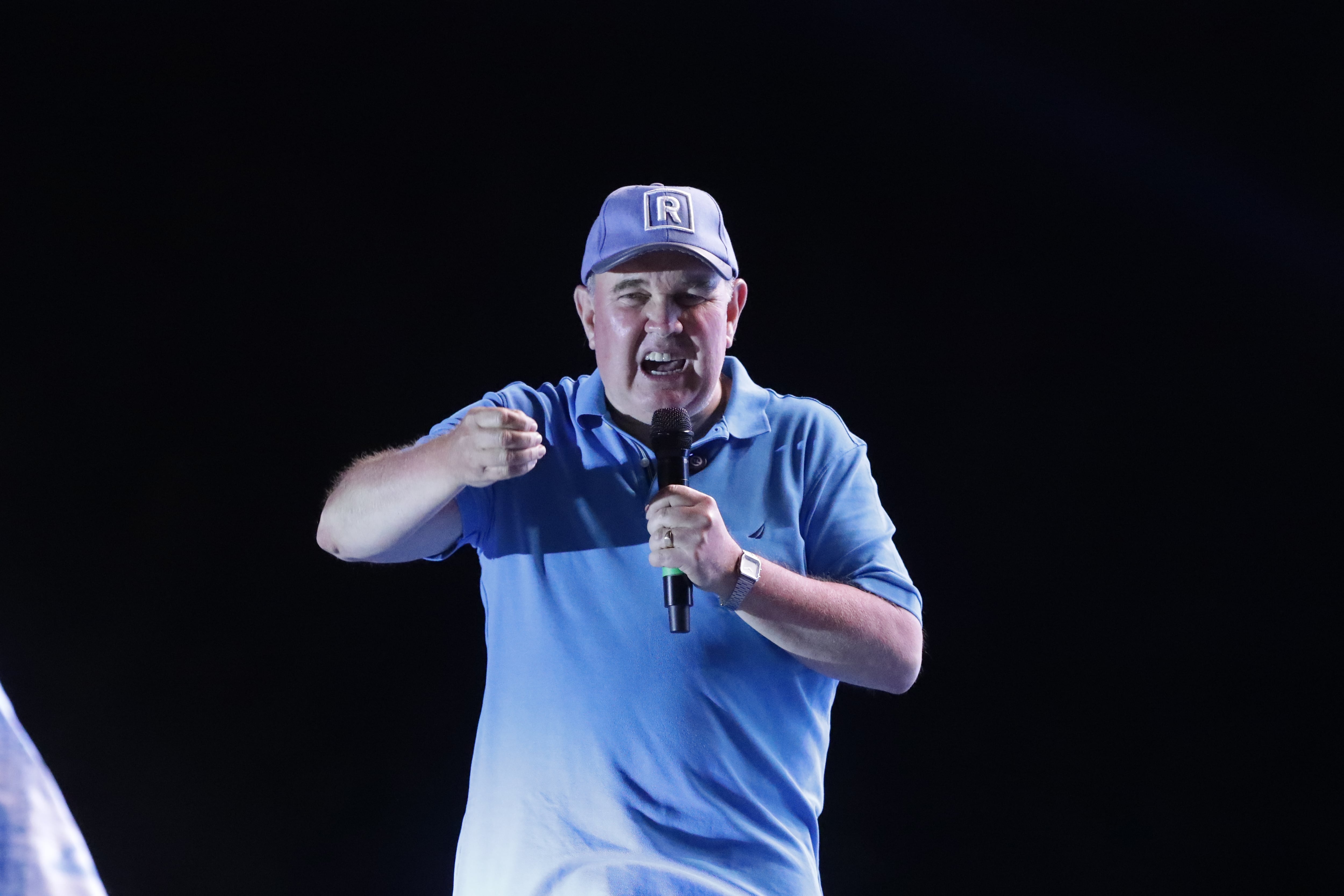 Rafael López Aliaga se disputa el pase a la segunda vuelta. Fotos: Julio Reaño/@photo.gec