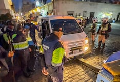 Internan 10 vehículos informales en Arequipa