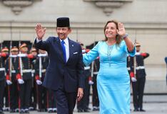 Dina Boluarte recibe al sultán de Brunéi Darusalam en Palacio de Gobierno