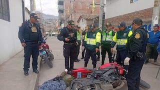 Capturan a sujeto armado tras persecución en calles de San Juan Bautista, Huamanga