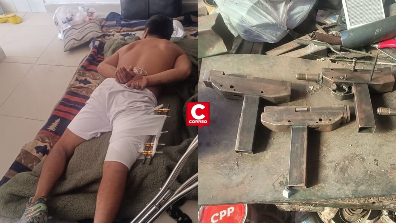 Cusco: Allanan fábrica casera de ametralladoras para delincuentes en Madre de Dios. Fotos: Diario Correo.