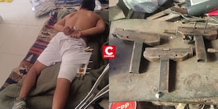 Cusco: Allanan fábrica casera de ametralladoras para delincuentes en Madre de Dios. Fotos: Diario Correo.