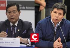 Eduardo Arana señala que el Ejecutivo debe acatar fallo sobre pensión vitalicia de Pedro Castillo