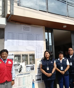 ODPE Ica publica cartel de candidatos para las Elecciones Generales 2026