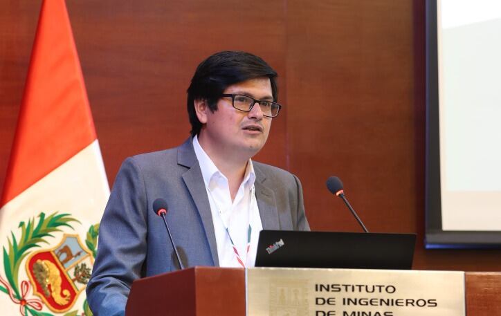El director del Instituto de Ingenieros de Minas del Perú (IIMP), Homar Lozano. Foto: difusión.