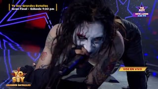 Imitador de Marilyn Manson regresó a “Yo Soy” y pasó a la semifinal por sorprendente presentación