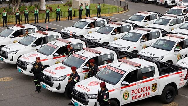 Ministerio del Interior destina ocho camionetas para comisarías de Arequipa