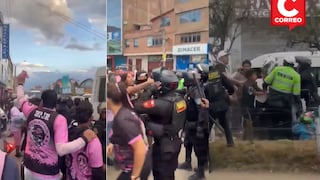 Hinchas del Sport Boys desataron el terror cerca a mercados de Huancayo