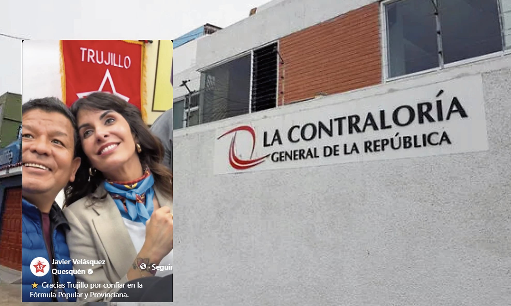 Supervisor general de control habría participado en actividad proselitista del Partido Aprista Peruano en Trujillo. Incluso, se fotografió con la hija de Alan García.