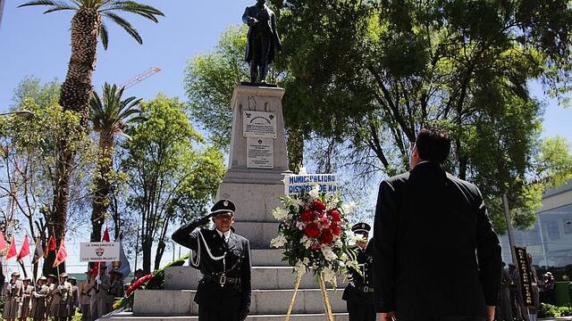 Recordaron el 228°Aniversario del nacimiento de Mariano Melgar