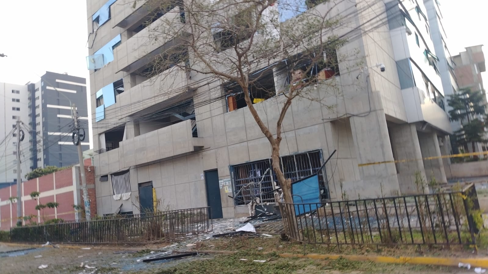 Así terminó la sede del Ministerio Público de La Libertad.