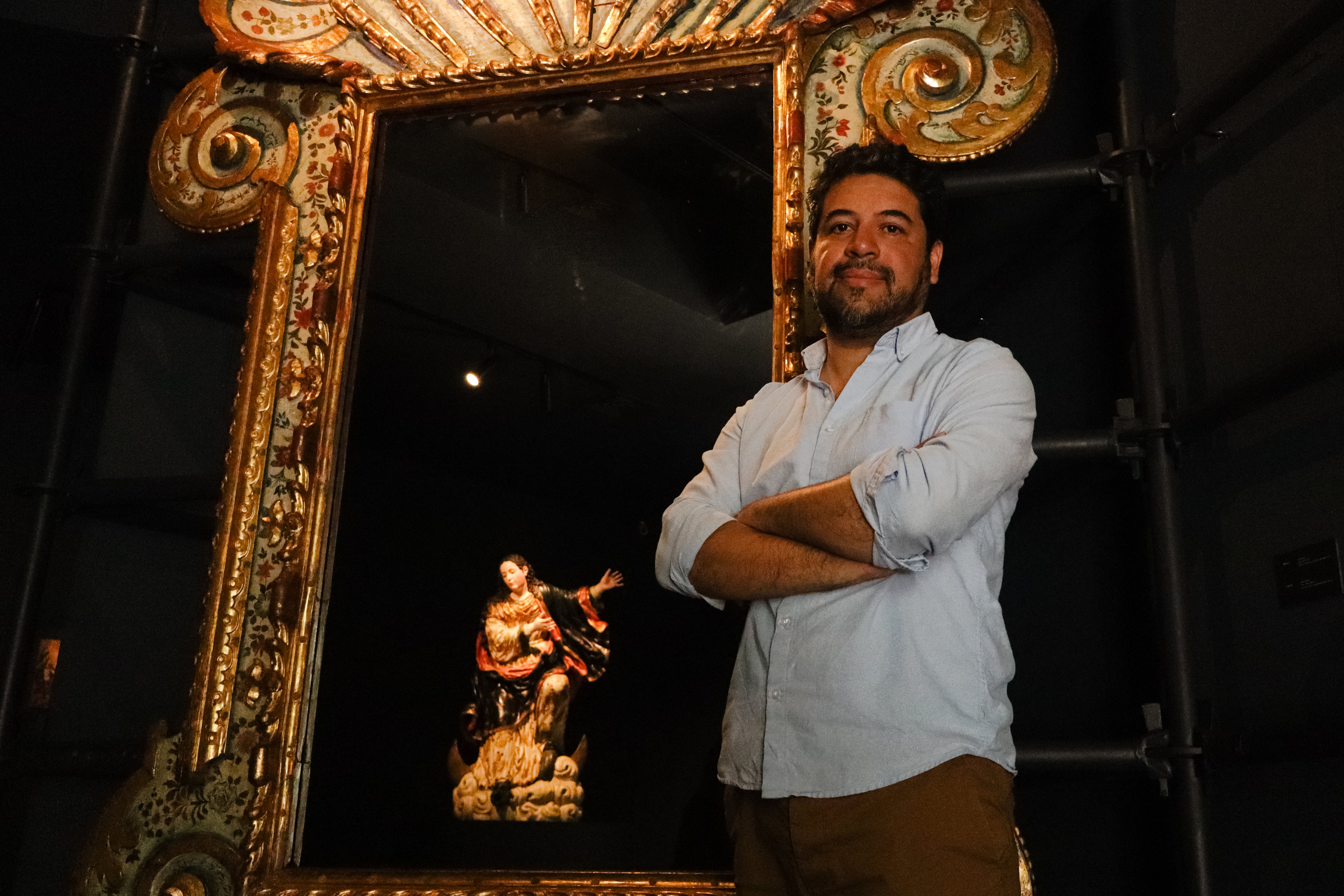 "La gente puede ir al museo a ratificar su fe si quiere, pero también son obras artísticas que manifiestan una emoción cultural". Foto: Cortesía del Museo Pedro de Osma