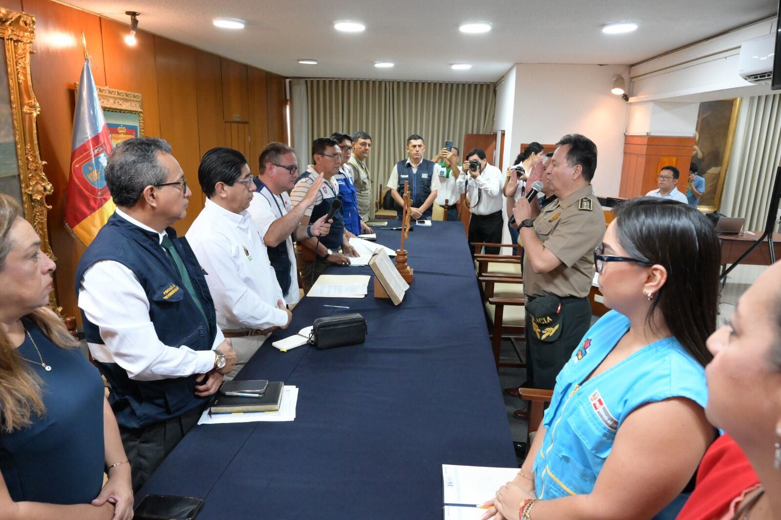 Juramentan a nuevos integrantes del Comité Provincial de Seguridad Ciudadana de Piura