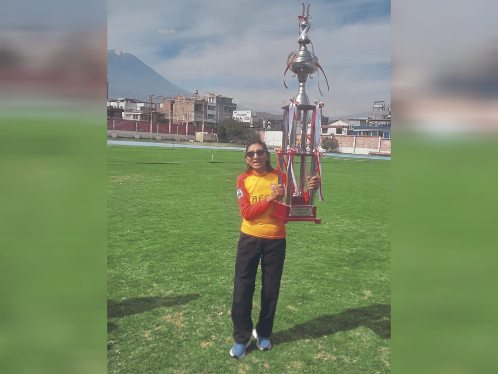 Martha Sulla Quico, más de 40 años corriendo y dejando huella en el atletismo arequipeño (Foto: GEC)