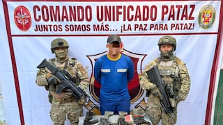 La Libertad: Detienen a trabajador minero con armas de guerra en Pataz