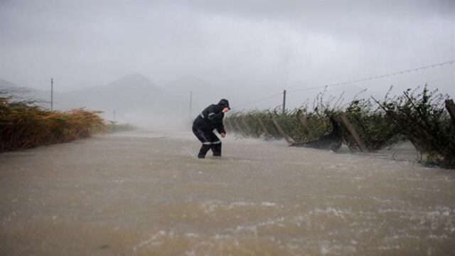 China: Aumentan a 16 los muertos por tifón "Haikui"