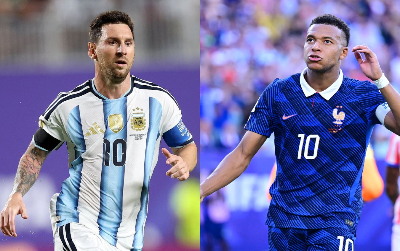 Lionel Messi o Kylian Mbappé, quien logrará la Bota de Oro en el Mundial 2026. Foto: FIFA-AFP.