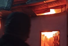Trujillo: Se incendió taller de fabricación de calzado en El Porvenir