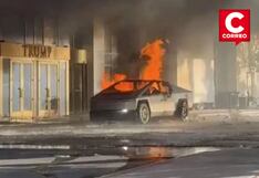 Al menos un muerto tras explosión de un Tesla en hotel de Donald Trump en Las Vegas (VIDEO)