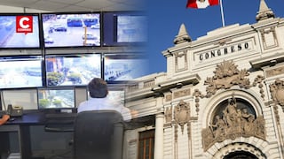 Congreso: Proyecto de ley propone articular cámaras de municipios y PNP para mejorar seguridad ciudadana
