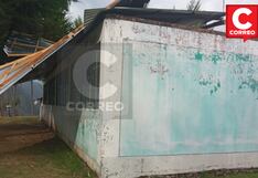 Huancayo: Escolares se quedan sin techos por ventarrón y no los atienden por feriado largo