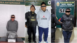 Policía en Ica detiene a sujeto con costal de marihuana y caen otros dos con requisitoria
