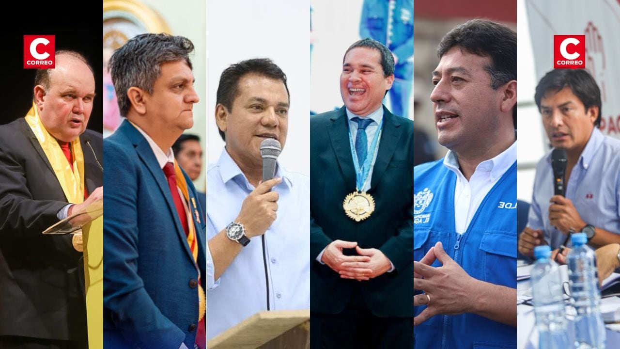Los seis casos de presunta "reelección encubierta" en Lima.