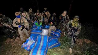 Fuerzas Armadas y PNP incautan más de 200 kilos de droga en el Vraem