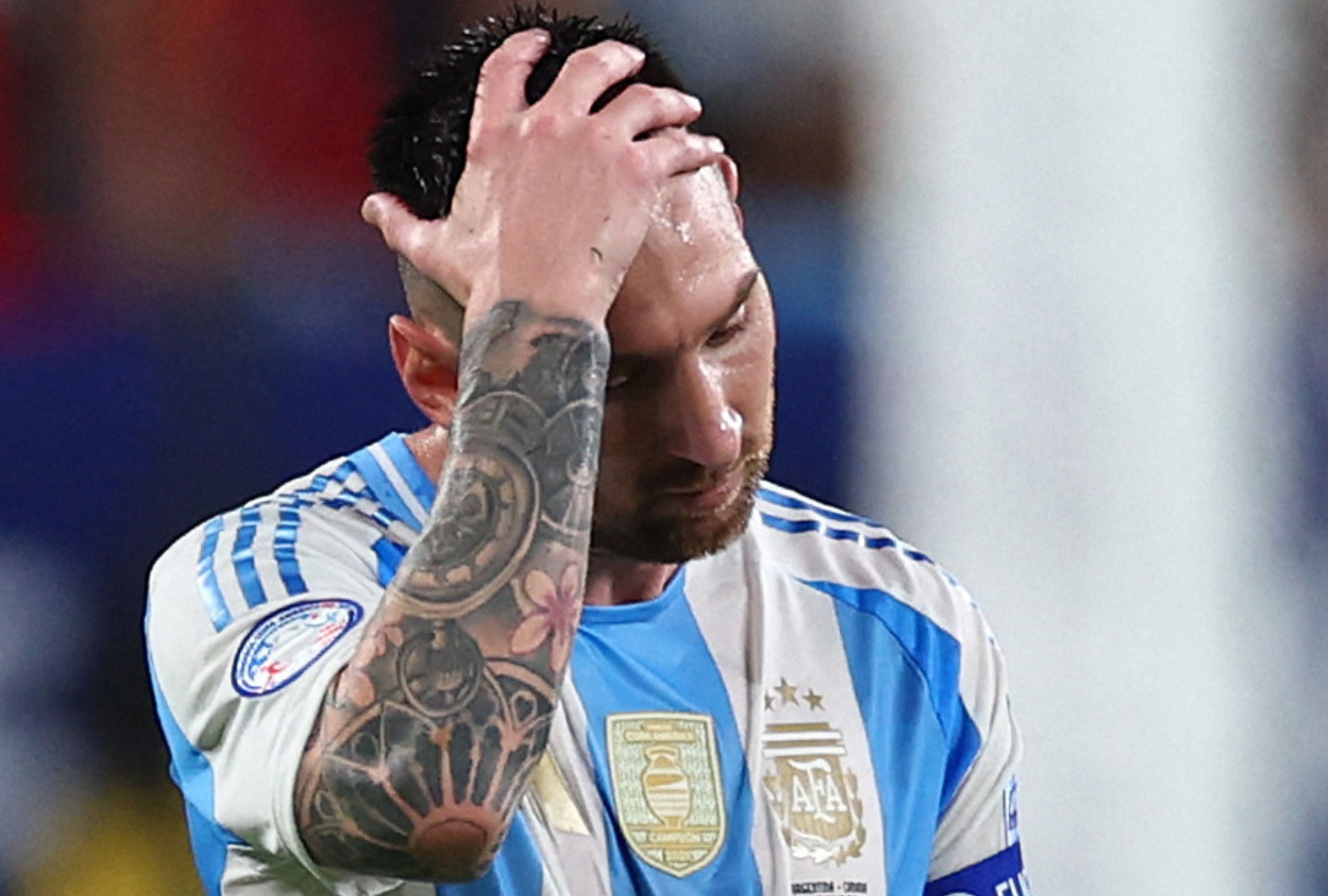 La compañía organizadora sostiene que la ausencia del jugador argentino afectó la asistencia y el valor comercial del encuentro disputado en Florida. (Foto: Maddie Meyer / GETTY IMAGES NORTH AMERICA / Getty Images via AFP)