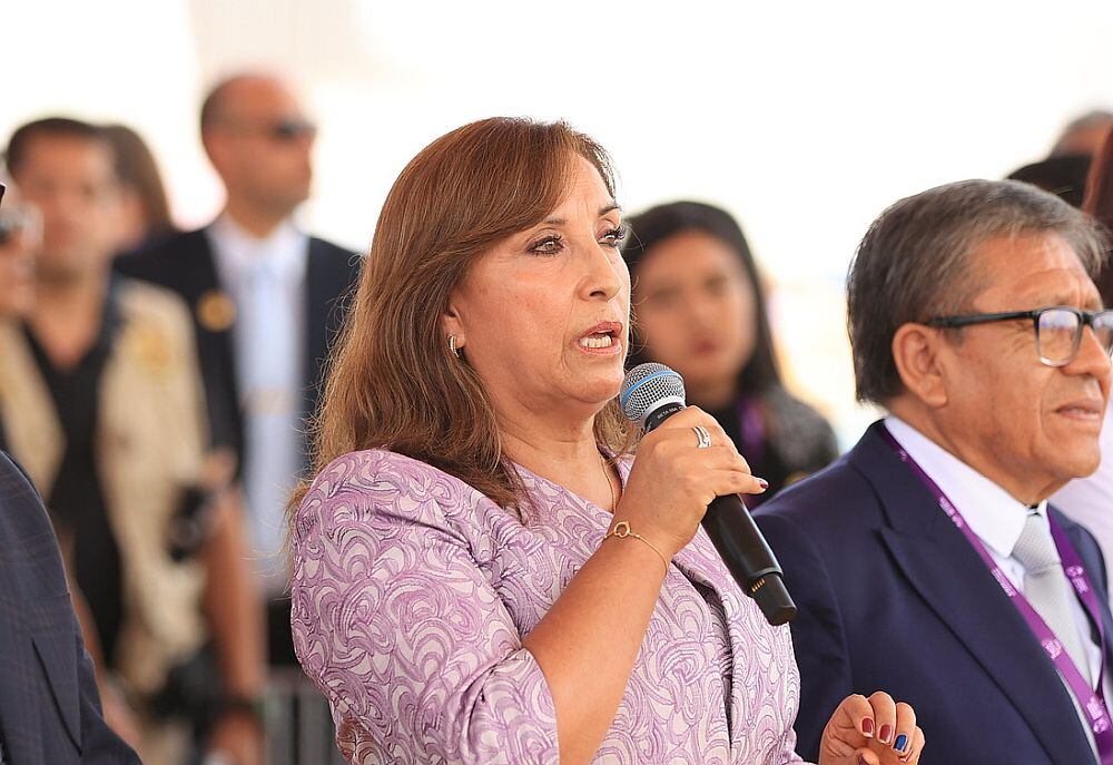 Dina Boluarte, presidenta del Perú. (Foto: Presidencia)