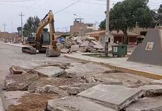 Lambayeque: Vecinos critican obra de pavimentación en avenida Venezuela de Monsefú