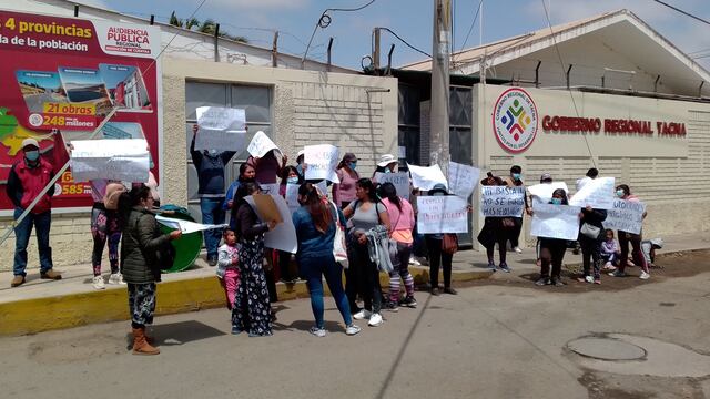 Tacna: Padres exigen crear el nivel secundaria en el colegio Eduardo Pérez Gamboa (VIDEO)