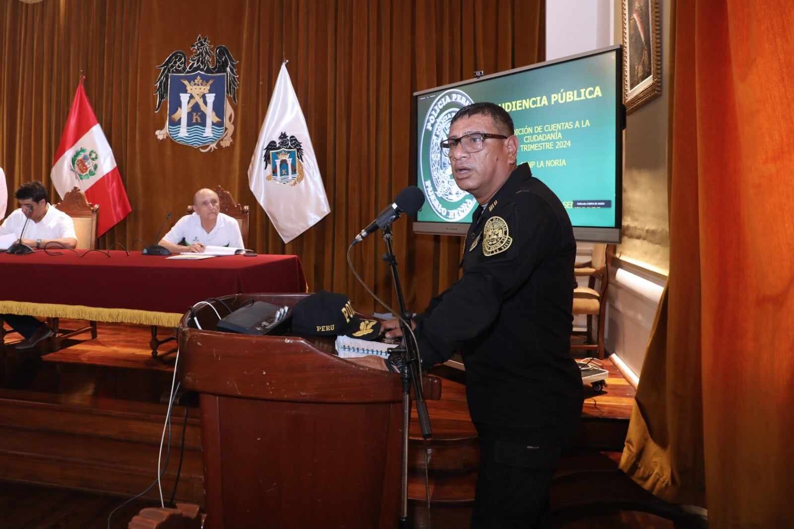 Los oficiales brindaron información de detenciones, desarticulación de bandas criminales e incautación de droga durante los 3 primeros meses del año.