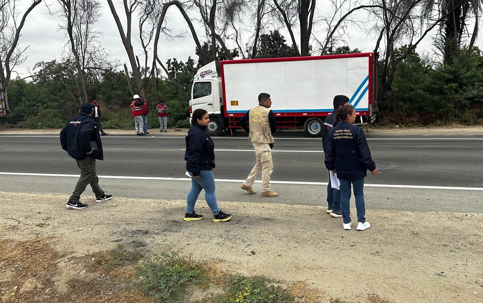 Autoridades realizaron un operativo de transportes en la Panamericana Norte
