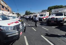 Entregan 22 ambulancias en Arequipa, pero faltan choferes y carreteras